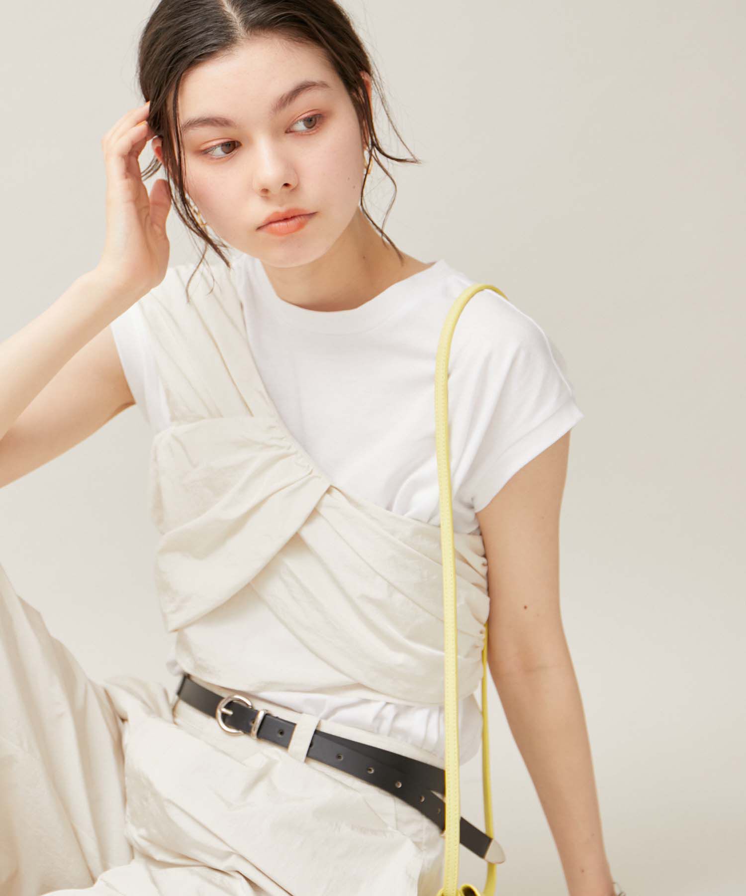 ROPE' PICNIC R「ナイロンねじりビスチェ/セットアップ対応」|その他|オフホワイト(15)