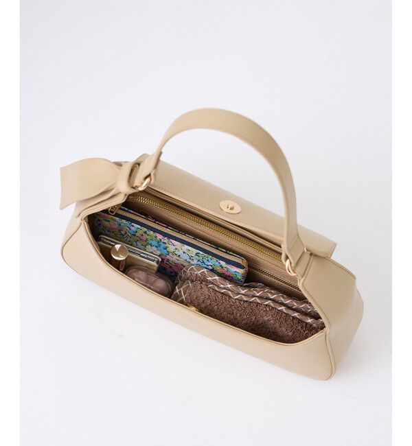 ROPE PICNIC PASSAGE「リボンディテールワンハンドルバッグ」|ハンドバッグ|