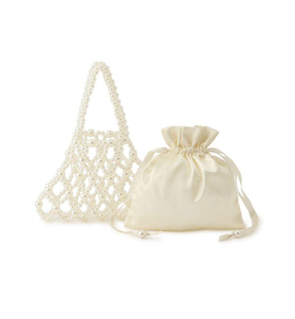 ROPE PICNIC PASSAGE「ポーチ付きビーズハンドバッグ」|ハンドバッグ|