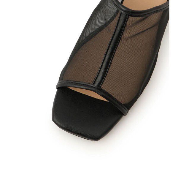 ROPE PICNIC PASSAGE「スクエアトゥチュールミュール」|パンプス|