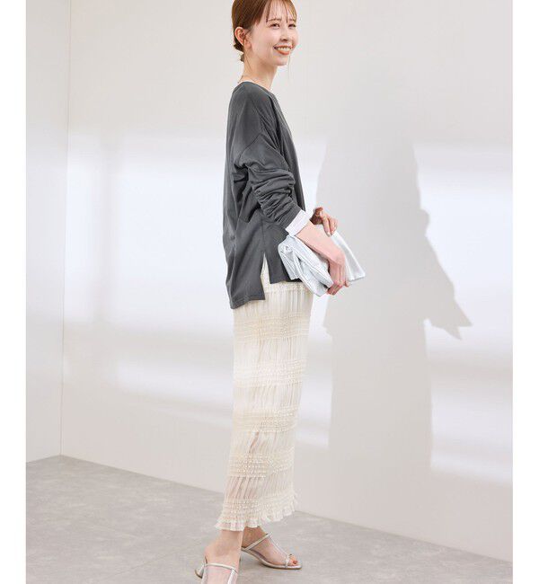 Rope&rsquo;Picnic「シアーロングTシャツ」|Tシャツ・カットソー|