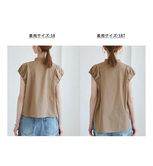 Rope&rsquo;Picnic「着丈が選べるバルーンスリーブシャツブラウス/イージーケア」|シャツ・ブラウス|