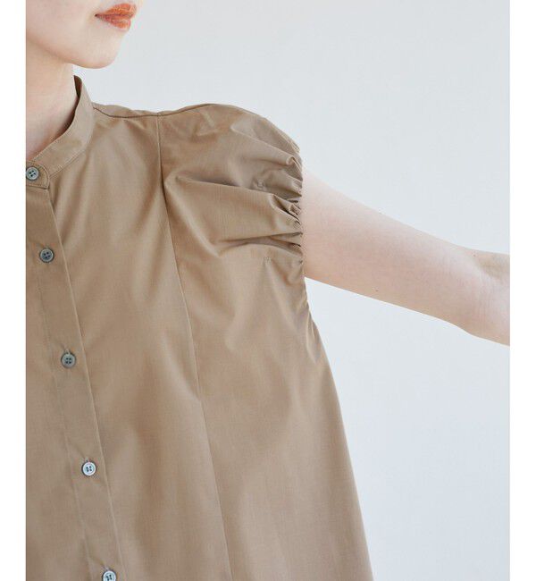 Rope&rsquo;Picnic「着丈が選べるバルーンスリーブシャツブラウス/イージーケア」|シャツ・ブラウス|