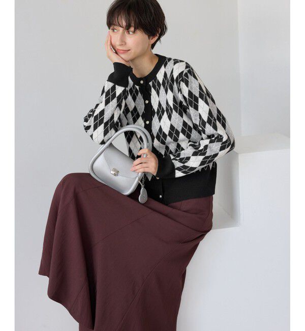 Rope&rsquo;Picnic「アーガイル柄アソートカーディガン」|カーディガン|