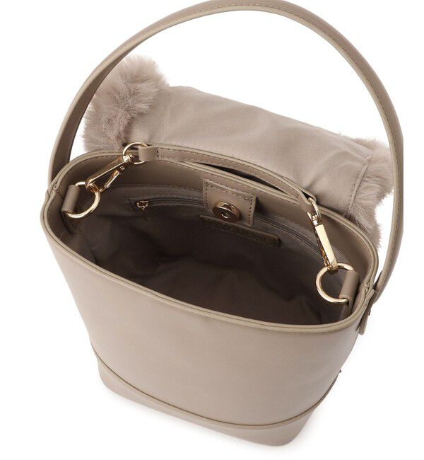 ROPE PICNIC PASSAGE「マルチWAYファーフラップハンド＆ショルダーバッグ」|ショルダー・メッセンジャー|