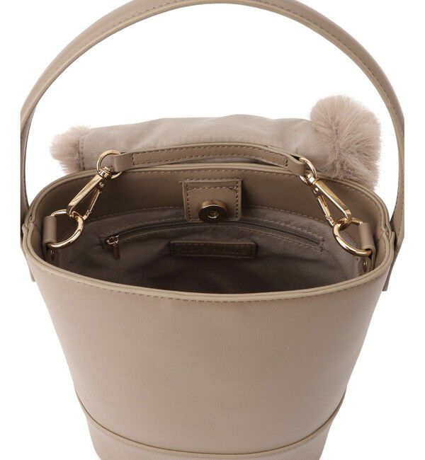 ROPE PICNIC PASSAGE「マルチWAYファーフラップハンド＆ショルダーバッグ」|ショルダー・メッセンジャー|