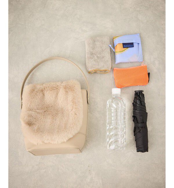 ROPE PICNIC PASSAGE「マルチWAYファーフラップハンド＆ショルダーバッグ」|ショルダー・メッセンジャー|