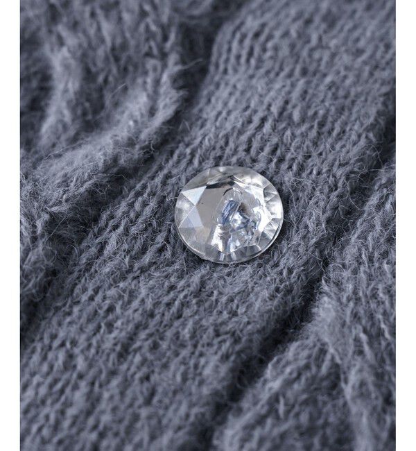 Rope&rsquo;Picnic「ゆるケーブル編みVネックニットカーディガン」|カーディガン|