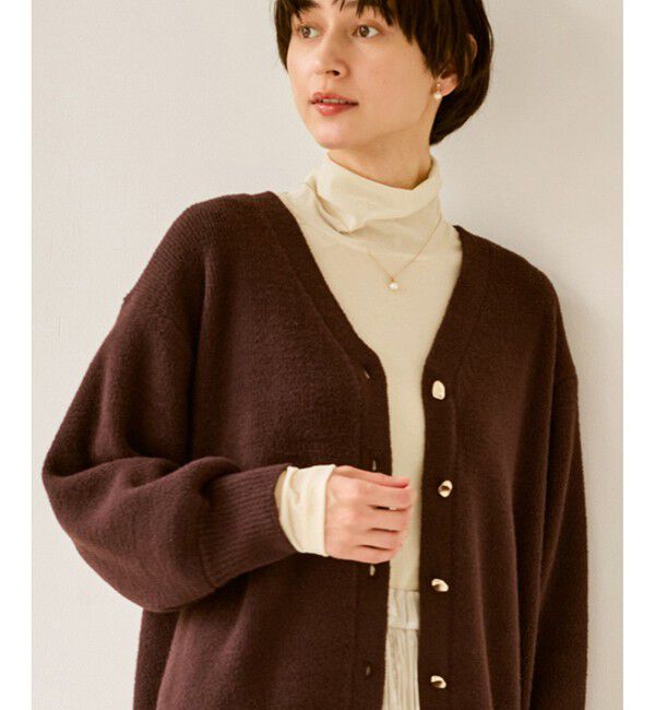 Rope&rsquo;Picnic「シアートリコットベロアタートルトップス」|Tシャツ・カットソー|