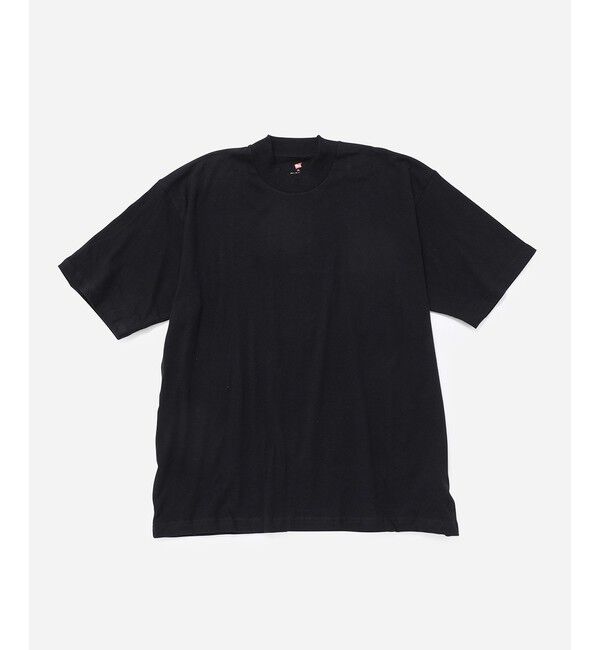 ADAM ET ROPE'「【Hanes for BIOTOP】RECYCLE COTTON MOCK NECK T-SHIRTS（2枚パック）/Unisex」|Tシャツ・カットソー|