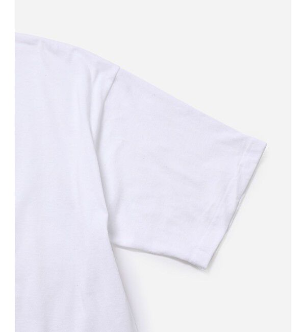 ADAM ET ROPE'「【Hanes for BIOTOP】RECYCLE COTTON MOCK NECK T-SHIRTS（2枚パック）/Unisex」|Tシャツ・カットソー|