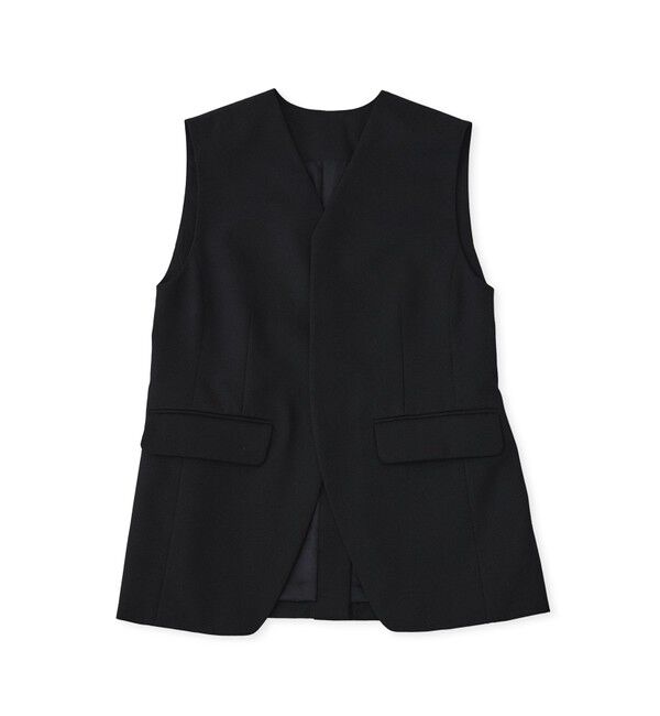 ADAM ET ROPE'「NIKKE GABARDINE GILET」|ベスト・ジレ|