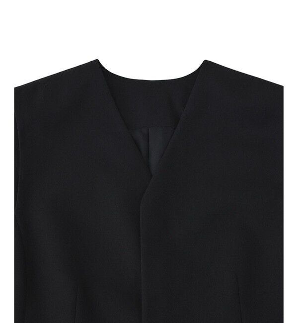 ADAM ET ROPE'「NIKKE GABARDINE GILET」|ベスト・ジレ|