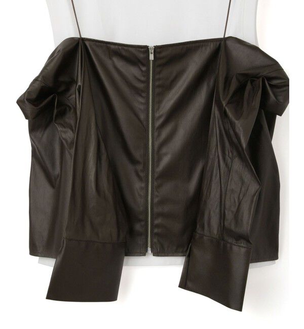 ADAM ET ROPE'「【サステナブル】ノットディテールノースリトップス」|Tシャツ・カットソー|