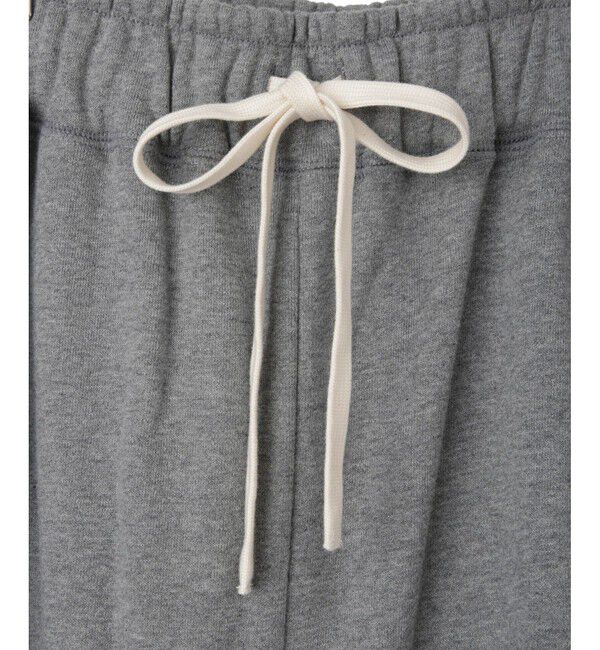 ADAM ET ROPE'「【サステナブル】カーブスウェットパンツ」|チノ|