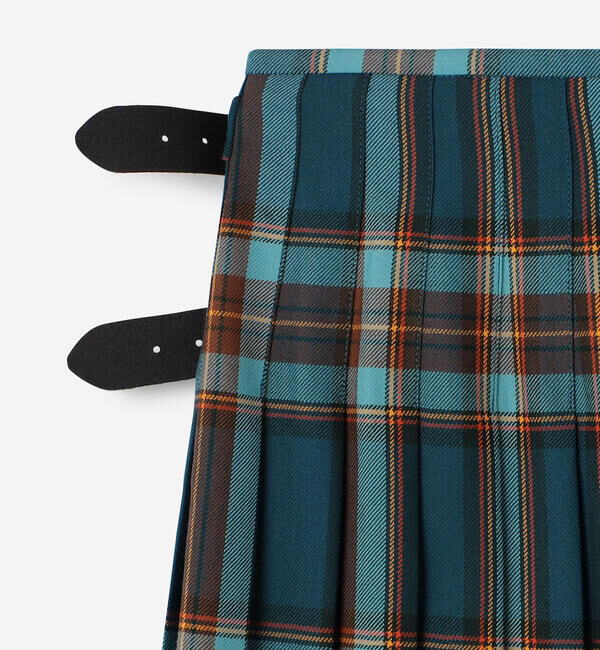 ONEIL OF DUBLIN「O'NEIL OF DUBLIN | ウーステッドウール ミドルキルトスカート WOMEN」|スカート|