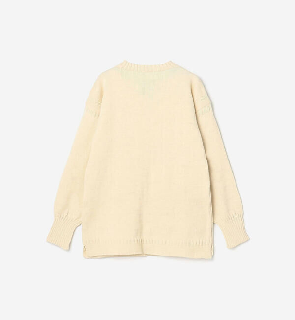  「Le Tricoteur | トラディショナル ウールガンジーセーター UNISEX」|ニット・セーター|