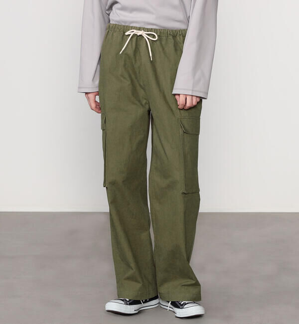 DANTON「DANTON | コットンナイロン カーゴパンツ MEN」|チノ|