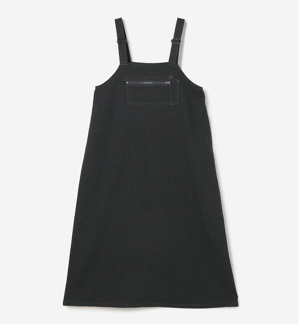 DANTON「DANTON | Aライン サロペットスカート WOMEN」|スカート|GREY系1