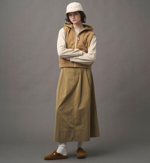 DANTON「DANTON | 2タックスカート WOMEN」|スカート|