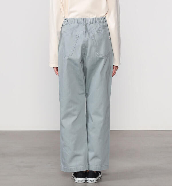 DANTON「DANTON | コットンカツラギ タックパンツ WOMEN」|チノ|