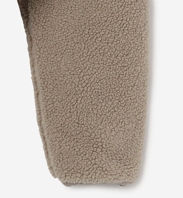 DANTON「DANTON | ライトボア スタンドカラージャケット WOMEN」|ブルゾン・スタジャン|