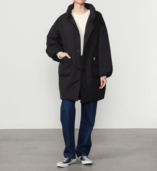 ORCIVAL「ORCIVAL | スタンドカラー中綿ロングブルゾン WOMEN」|ダウン|