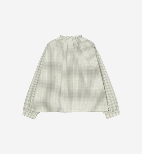 ORCIVAL「ORCIVAL | コットンワッシャー ギャザーブラウス WOMEN」|シャツ・ブラウス|