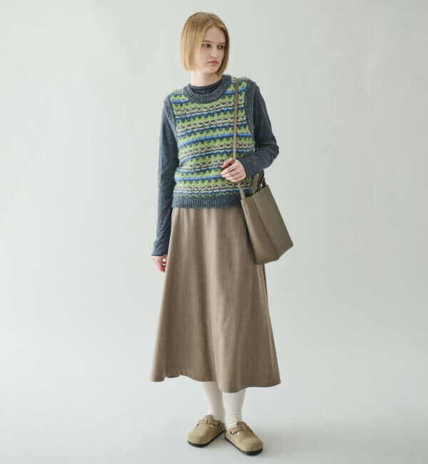 ORCIVAL「ORCIVAL | ダブルガーゼ クルーネックプルオーバー WOMEN」|Tシャツ・カットソー|