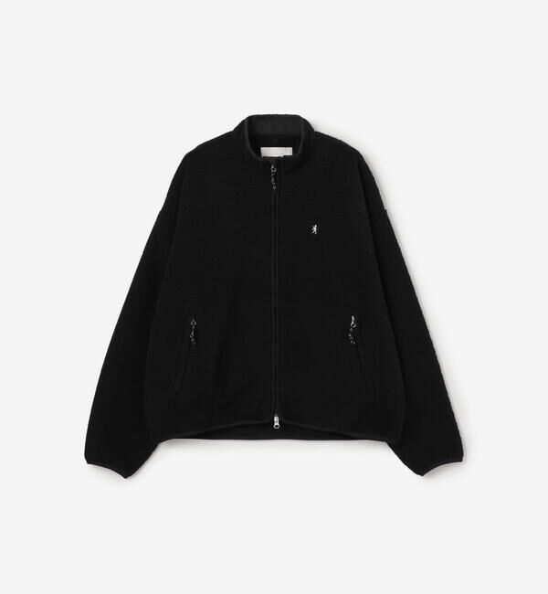GYMPHLEX「Gymphlex | フリース スタンドカラージャケット MEN」|その他|BLACK