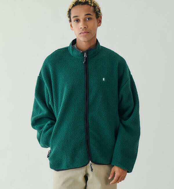 GYMPHLEX「Gymphlex | フリース スタンドカラージャケット MEN」|その他|GREEN