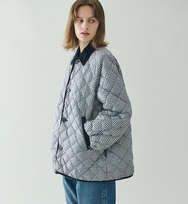 GYMPHLEX「Gymphlex | キルトダウンパフスリーブミドルコート WOMEN」|ダウン|