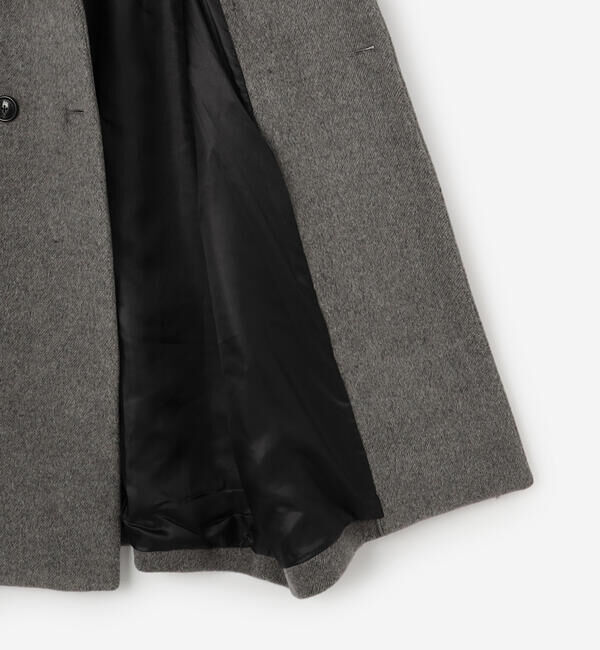  「TICCA | ウール テントコート WOMEN」|ピーコート|