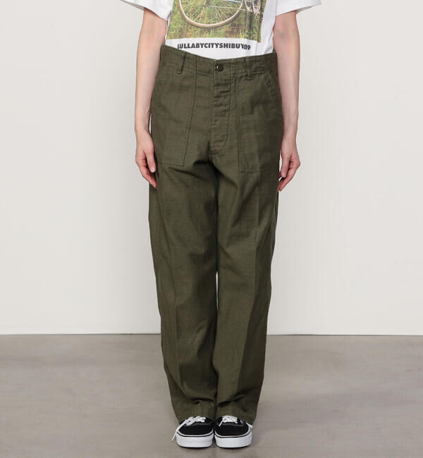  「orSlow | VINTAGE FIT FATIGUE PANTS WOMEN」|チノ|