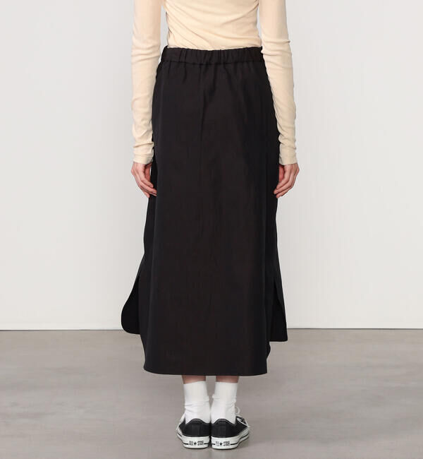  「HAVERSACK | シャンブレー ロングシャツスカート WOMEN」|スカート|