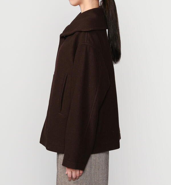  「nicholson & nicholson | ウールメルトン セーラージャケット WOMEN」|ダッフルコート|