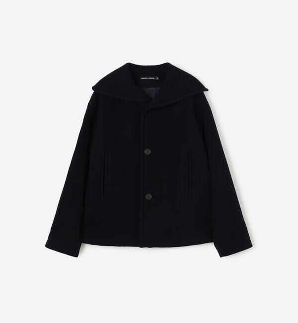  「nicholson & nicholson | ウールメルトン セーラージャケット WOMEN」|ダッフルコート|