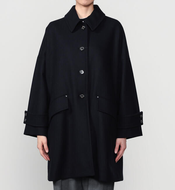  「MACKINTOSH | HUMBIE NAVY WOMEN」|ダッフルコート|