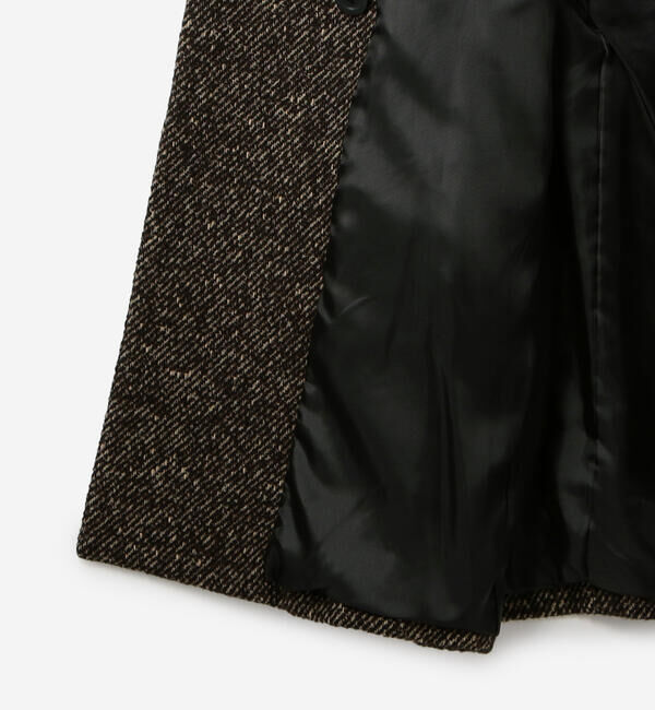  「TICCA |〈別注〉ツイード テントコート WOMEN」|ダッフルコート|