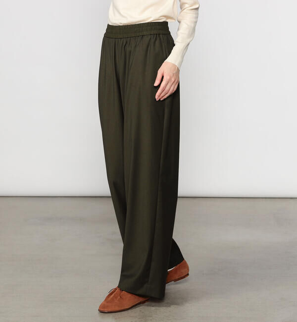 Morris & Sons「MORRIS & SONS | ワイドイージーパンツ WOMEN」|チノ|