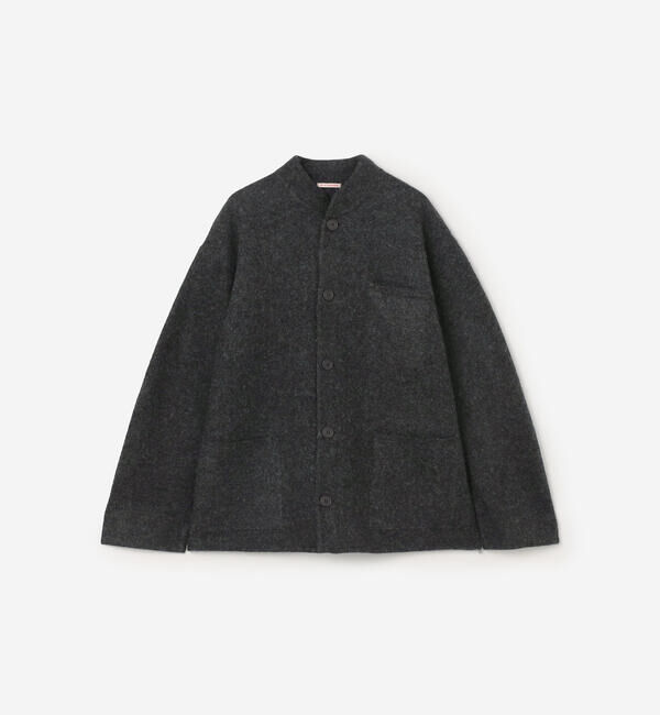  「RYE TENDER | スタンドカラー ジャケット WOMEN」|テーラードジャケット|