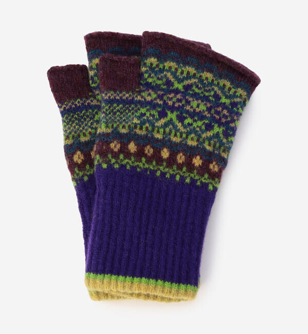  「ERIBE | ウール オープンミット」|手袋|