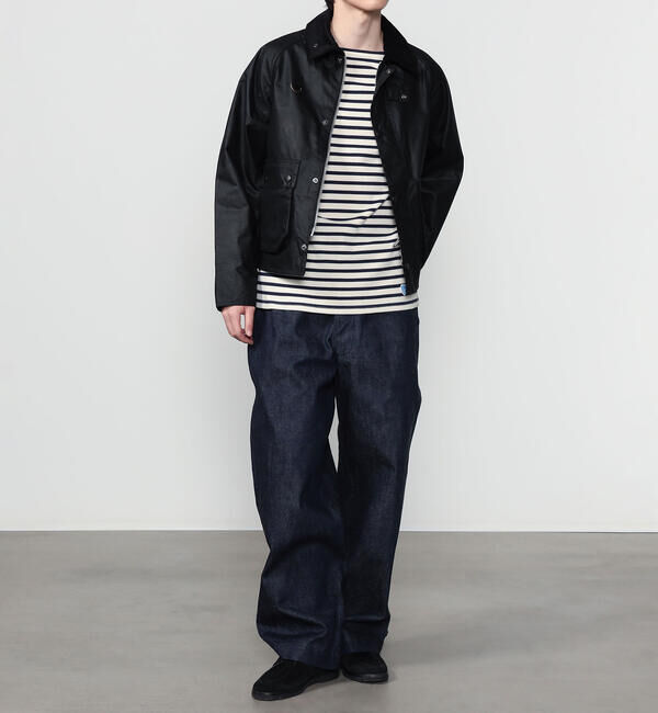  「Barbour |〈別注〉BLYTH オイルドジャケット MEN」|テーラードジャケット|