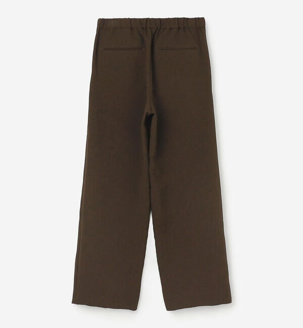 Morris & Sons「MORRIS & SONS | ポリエステルダブルクロス ワイドイージーパンツ WOMEN」|チノ|