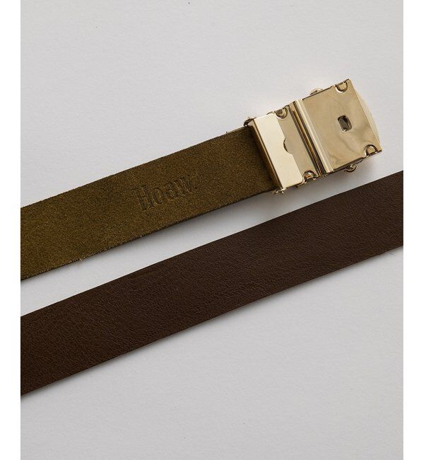 Hoaw.「【Hoaw.】レザーガチャベルト」|ベルト|