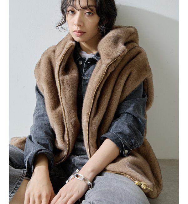  「ミンクフェイクファーブルゾン」|その他|