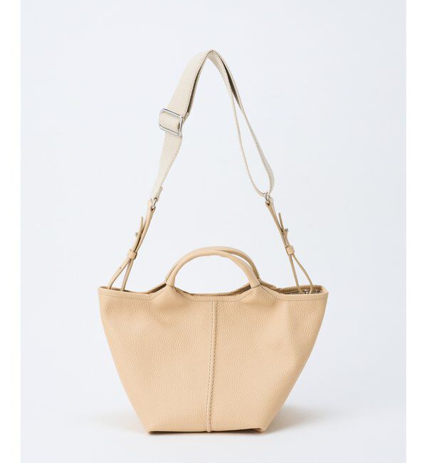 Hoaw.「【Hoaw.】レザーストラップバッグ」|トートバッグ|