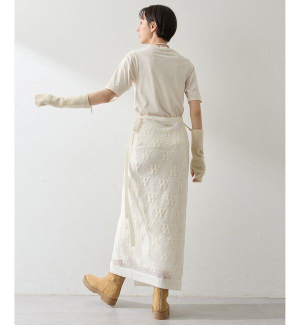  「ジャガードラップスカート」|スカート|