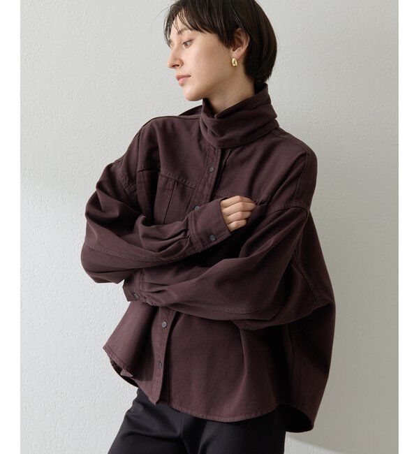  「デニムボウタイシャツ」|シャツ・ブラウス|