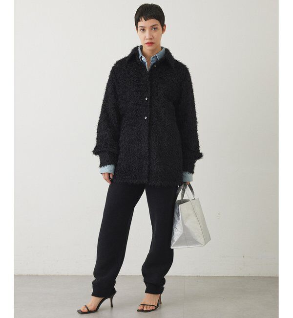 THE PAUSE「【THE PAUSE】ベロアニットジョガーパンツ」|チノ|